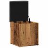 vidaXL Sitzbank mit Stauraum Altholz-Optik 42x42x45 cm Holzwerkstoff