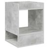 vidaXL Beistelltisch 2 pcs Beton Grau 40 x 40 x 56 cm Holzwerkstoff