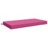 vidaXL Sitzkissen SOEST 100 % Polyester Rosa 120 x 80 x 10 cm