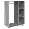 vidaXL Kleiderschrank Grau Sonoma 80x40x110 cm Holzwerkstoff