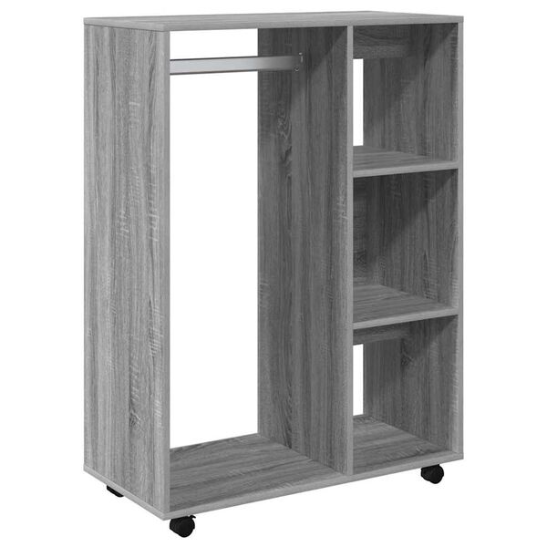 vidaXL Kleiderschrank Grau Sonoma 80x40x110 cm Holzwerkstoff