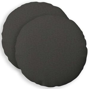 vidaXL Kissenbezug 2 pcs HEERLEN Dunkelgrau &Oslash; 40 cm