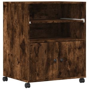 vidaXL Druckerst&auml;nder mit Rollen R&auml;uchereiche 60x48x74 cm