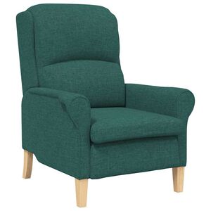 vidaXL Sessel Dunkelgr&uuml;n Stoff