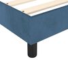 vidaXL Boxspringbettgestell Dunkelblau 80x200 cm Samt
