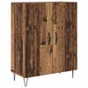 vidaXL Highboard Altholz 69,5 x 34 x 180 cm Holzwerkstoff