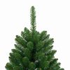 vidaXL Künstlicher Weihnachtsbaum Grün 120 cm PVC und Metall