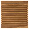 vidaXL Tischplatte 50 x 50 x 3,5 cm Quadratisch Massives Teakholz