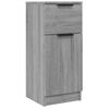 vidaXL Sideboards 2 Stk. Grau Sonoma 30x30x70 cm Holzwerkstoff