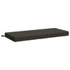 vidaXL Bankkissen SOEST 100 % Polyester Anthrazit 120 x 50 x 8 cm