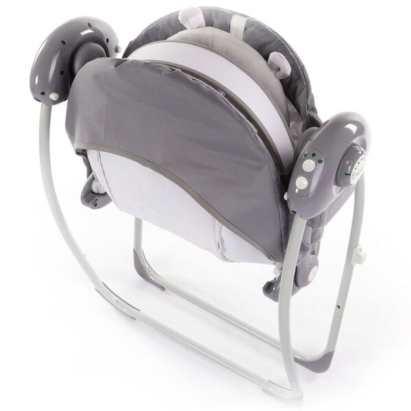 Bo Jungle B-Portable Babywippe mit Verkleinerer White Tiger Grau