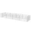 vidaXL Gabionen-Hochbeet Stahl 360×90×50 cm