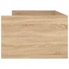 vidaXL Bettgestell mit Schubladen Sonoma-Eiche 100x200 cm