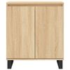 vidaXL Sideboard Sonoma-Eiche 60x35x70 cm Holzwerkstoff