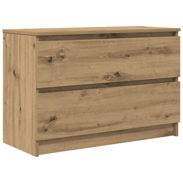 vidaXL TV-Schrank Artisan-Eiche 80x35x54 cm Holzwerkstoff