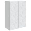 vidaXL Wandschrank Wei&szlig; 66 x 34,5 x 90 cm Holzwerkstoff
