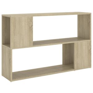 vidaXL B&uuml;cherregal Sonoma-Eiche 100x24x63 cm Holzwerkstoff