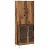vidaXL Highboard 2 stk. Altholz 69,5 x 34 x 180 cm Holzwerkstoff