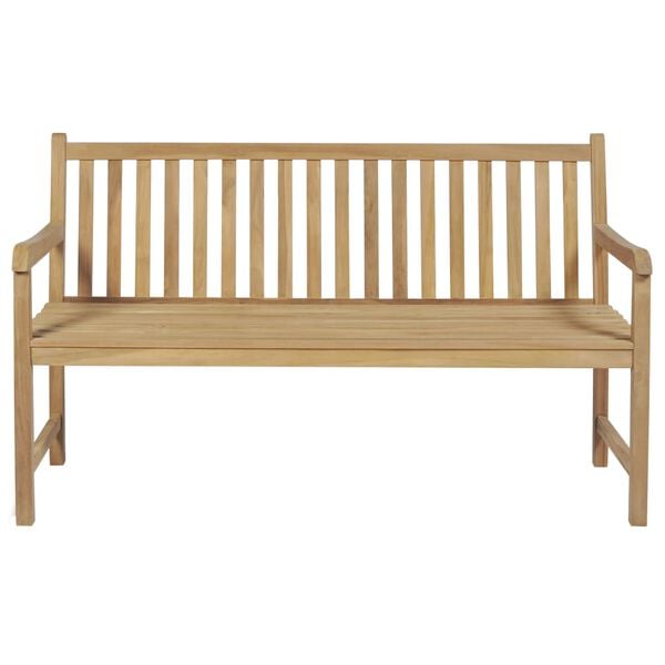 vidaXL Gartenbank 150 cm Teak