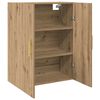 vidaXL Wandschrank 2 pcs Artisan-Eiche 69,5 x 34 x 90 cm Holzwerkstoff