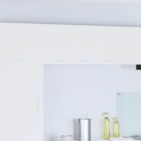 vidaXL H&auml;ngeschrank mit Speicher Wei&szlig; 30 x 31 x 40 cm Holzwerkstoff