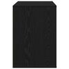 vidaXL Schubladenschrank Schwarz 80 x 41 x 58 cm Holzwerkstoff