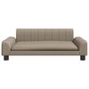 vidaXL Kindersofa Cappuccino 90x53x30 cm Kunstleder
