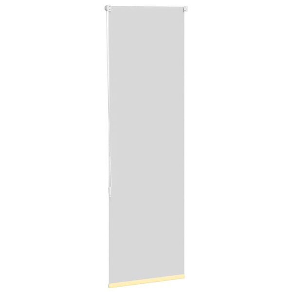 vidaXL Verdunkelungsrollo Gelb 50x130 cm Stoffbreite 45,7 cm Polyester