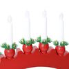 vidaXL Weihnachtskerzenbogen mit 10 LED Kerzen 3 pcs Rot