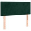 vidaXL Kopfteil Dunkelgrün 90x5x78/88 cm Samt