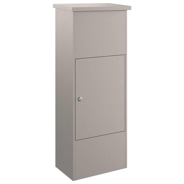 vidaXL Paketdrop-Box Rostig 44,5 x 29 x 110,5 cm Wetterfeststahl