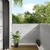 vidaXL Balkon-Sichtschutz Hellgrau 120x700 cm 100 % Polyester-Oxford
