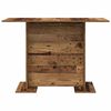 vidaXL Esstisch Altholz 110 x 60 x 75 cm Holzwerkstoff