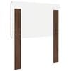 vidaXL Kopfteil mit Kopfteil Braun Eichen-Optik 75 cm Holzwerkstoff