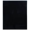vidaXL Fensterfolie Statisch Matt Schwarz 45x500 cm PVC