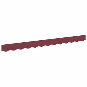vidaXL Markisensch&uuml;rzen-Ersatz Burgunderstreifen 230 x 20 cm Polyester