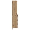 vidaXL Highboard Artisan-Eiche 69,5 x 34 x 180 cm Holzwerkstoff