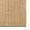 vidaXL Teppich Natur Sisal 80x350 cm