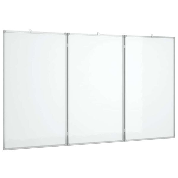 vidaXL Magnetisches Whiteboard Klappbar 180x80x1,7 cm Aluminium