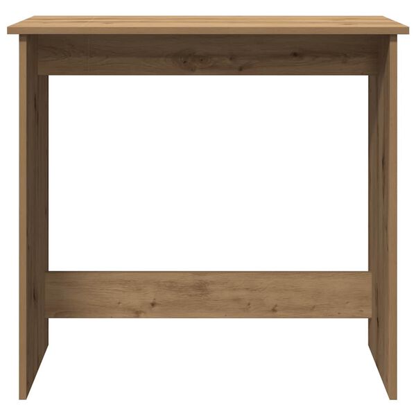 vidaXL Schreibtisch Artisan-Eiche 80x40x75 cm Holzwerkstoff