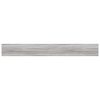 vidaXL Wandregale 4 Stk. Grau Sonoma 80x10x1,5 cm Holzwerkstoff