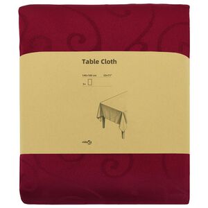 vidaXL Tischdecke 5 stk. Rechteckig Weinrot 140 x 180 cm