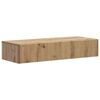vidaXL Wandmontierter Beistelltisch Artisan-Eiche 87,5 x 34,5 x 17 cm