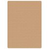 vidaXL Teppich Jute mit Latexr&uuml;cken 70x130 cm Natur