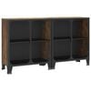 vidaXL Lagerschr&auml;nke 2 Stk. Rustikal Braun 72x36x82 cm Metall und MDF