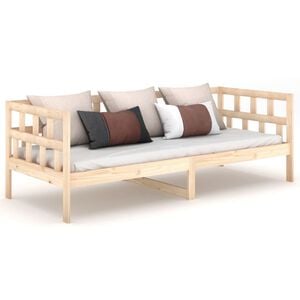 vidaXL Tagesbett Massivholz Kiefer 90x200 cm