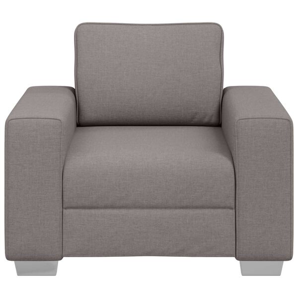 vidaXL Sofa Taupe Gesamtabmessungen: 100 x 80 x 82 cm (B x T x H)