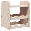 vidaXL Weinregal mit Oberplatte 33x25x37 cm Massivholz Kiefer