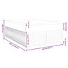 vidaXL Boxspringbett mit Matratze Creme 140x190 cm Stoff