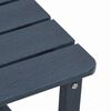 vidaXL Adirondack Beistelltisch Marineblau 38 x 38 x 46 cm HDPE